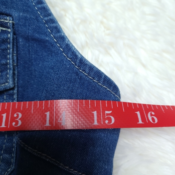 NWT Mebon Denim Dress Size M - Picture 3 of 7